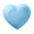 thumbnail image 1 of WYanRUI Solid Color Heart Shaped Ceramic Serving Bowl, Small Porcelain Snack Dish for Fruit Yogurt Dessert Condiment Valentine Dinner Table Kitchen Tableware,Blue, 1 of 9
