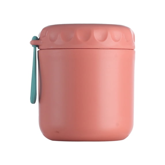 WYanRUI Vacuum Insulated Stainless Steel Food Jar with Built-in Spoon, Leakproof Portable Soup Container for Kids School Office Travel Hot Cold Meal Storage