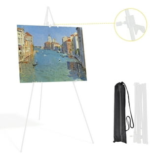 ARTIFY 64 Sign Easel Stand | Instant Display Tripod for Wedding Signs,  Posters, Paintings, Canvas, and Poster Boards | Portable Stand for Home