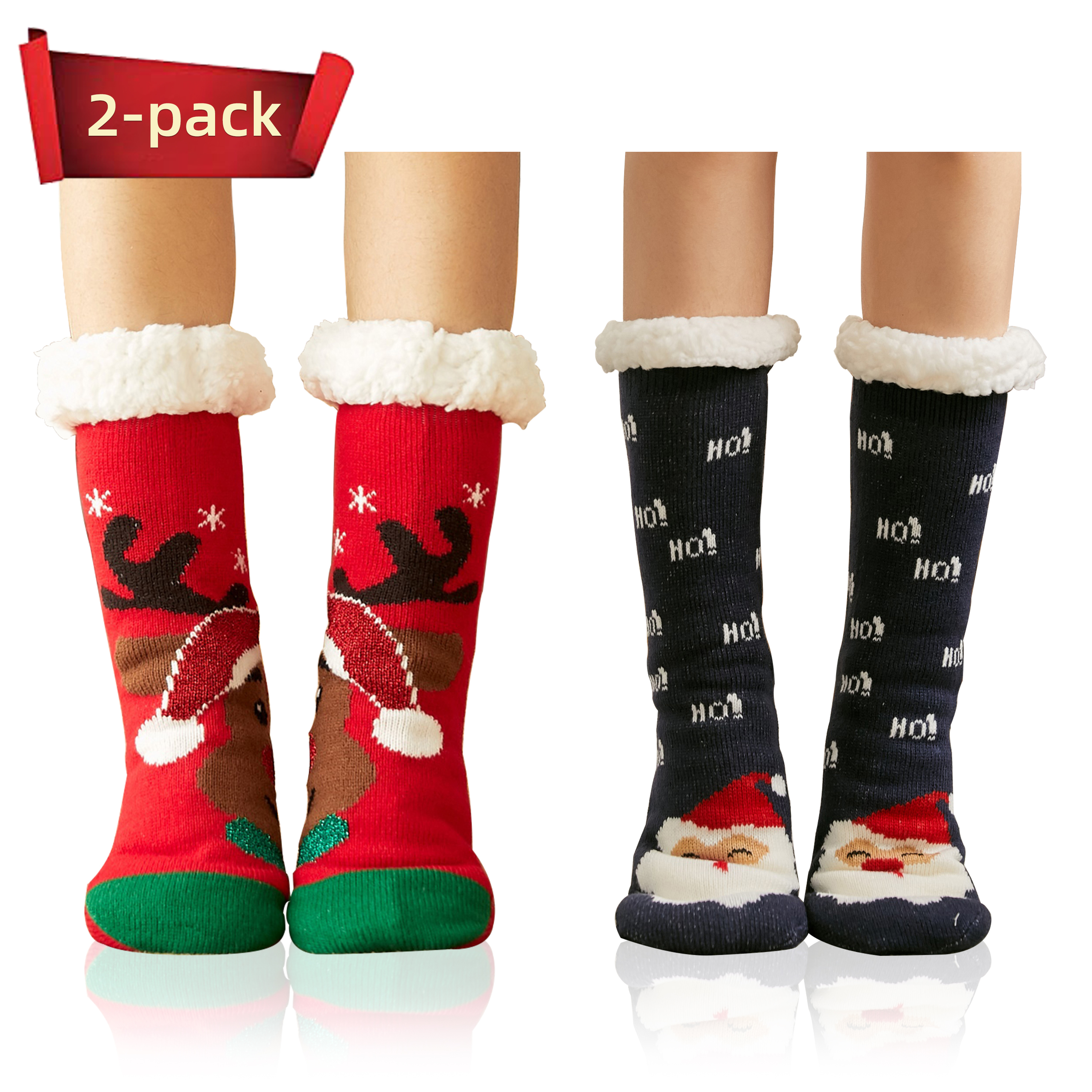 WZCPCV Fuzzy Socks for Women House Socks Indoor Winter Warm Furry Socks