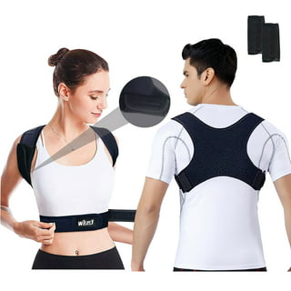  SHAPERKY Posture Corrector for Women and Men, Adjustable Upper Back  Brace for Posture Hunchback Support and Providing Pain Relief from Neck,  Shoulder, and Upper Back (Small/M) : Health & Household