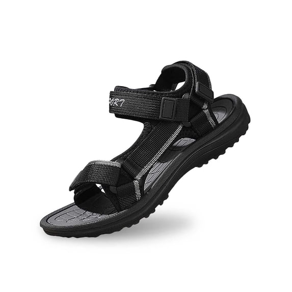 WZEIIOT Boys Summer Open Toe Sandals Casual Active Soft Sole Anti- Beach Shoes with Straps