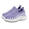 thumbnail image 1 of WZEIIOT Girls Breathable Mesh Sneakers Lightweight Casual Slip-On Soft Sole Sports Shoes, 1 of 9