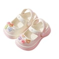 thumbnail image 1 of WZEIIOT Girls Mary Jane Garden Eva Clogs Summer Closed Toe Beach Sandals with Cute Charms, 1 of 4