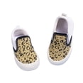 thumbnail image 1 of WZEIIOT Girls Sneakers Leopard Print Comfortable Slip On Casual Breathable Canvas Shoes, 1 of 5