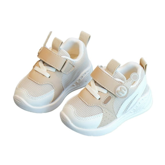 WZEIIOT Infant Boys Shoes First Walking Mesh Breathable Soft Sole Flexible Lightweight Shoes Us Size:5.5
