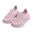 thumbnail image 1 of WZEIIOT Infant Girls Slip-On Sneakers Velcro Strap Socks Shoes Sports Shoes Baby Boys Girls Casual Breathable Sneaker Weave Athletic Running Shoes, 1 of 5