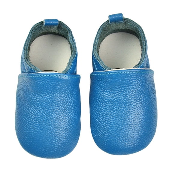 WZEIIOT Toddler Boys Shoes First Walking Leather Cartoon Soft Sole Anti Breathable Shoes Us Size:5