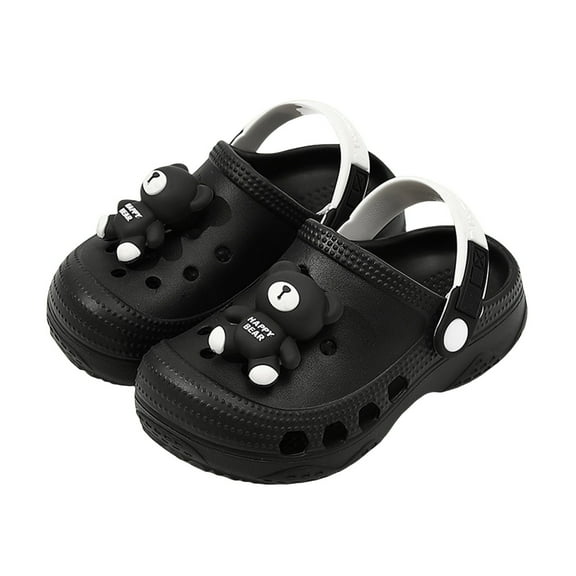 WZEIIOT Toddler Boys Slippers Soft Eva Comfortable Slip On Beach Water Shoes Unisex Style Shoe Easy On Off Summer Outdoor Indoor Wear Garden Shoes