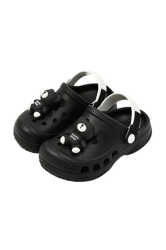 Toddler Boys Slippers Soft Eva Comfortable Slip On Beach Water Shoes Unisex Style Shoe Easy On Off Summer Outdoor Indoor Wear Garden Shoes