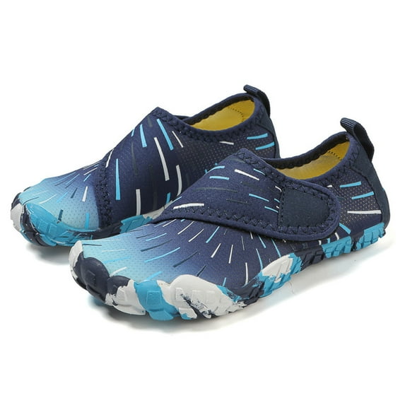 WZEIIOT Toddler Girls Water Shoes Lightweight Breathable Quick Drying Beach Shoes Kids Outdoor Indoor Sports Running Hiking Pool Sock Shoes