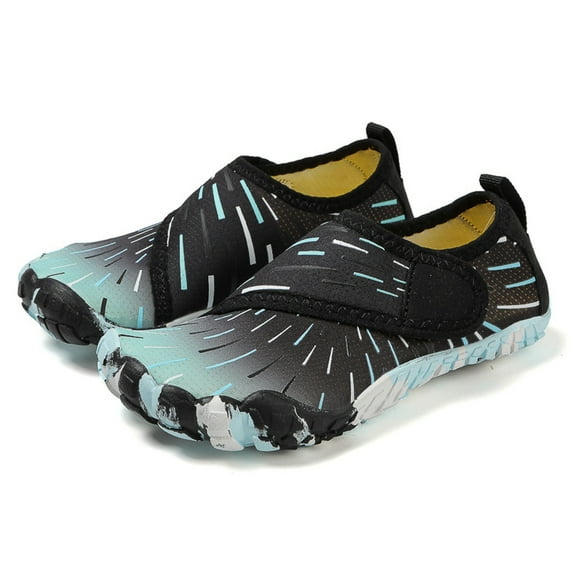 WZEIIOT Toddler Girls Water Shoes Lightweight Breathable Quick Drying Beach Shoes Kids Outdoor Indoor Sports Running Hiking Pool Sock Shoes