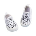 thumbnail image 1 of WZEIIOT Toddler -Ons Leopard Print Design Casual Breathable Canvas Shoes Comfortable Lightweight Everyday Wear On Shoes For Little Girls, 1 of 3