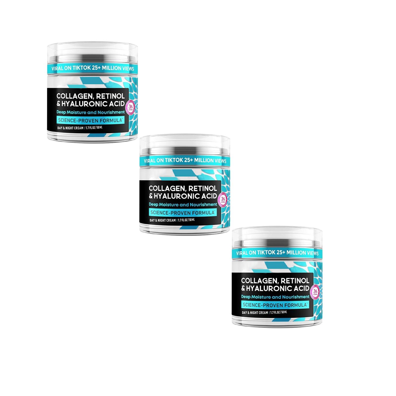 WZHEN Cream For Women, Anti Aging Triple Action with Collagen