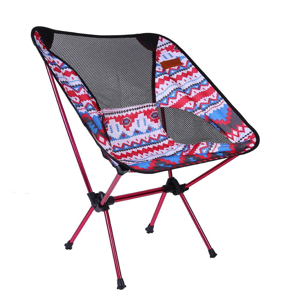 WZHXIN Camping,Lightweight Compact Folding Camping Backpack Chairs