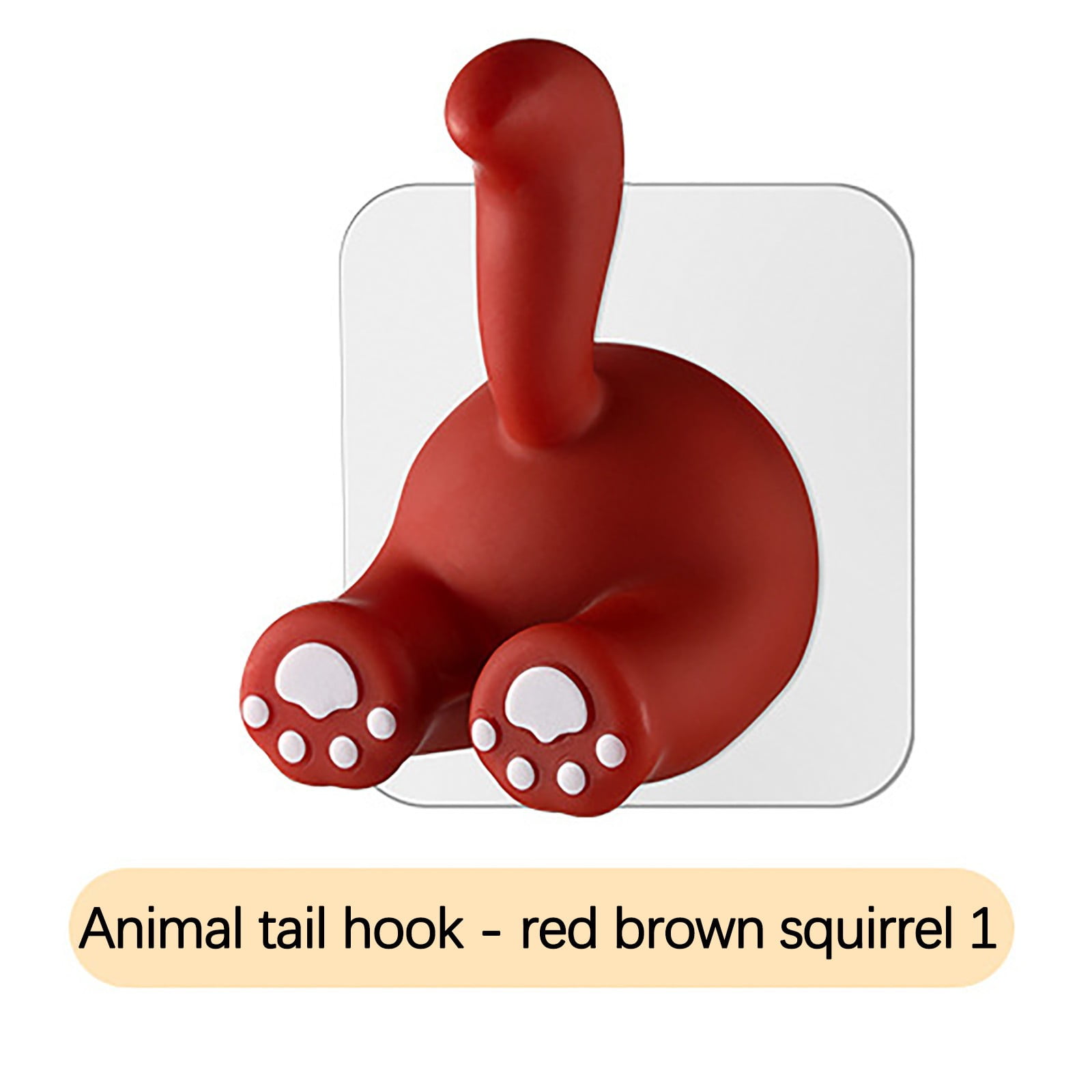 WZHXIN Command Hooks,Dog Tail Coat Hooks for Wall, WallMounted Hat