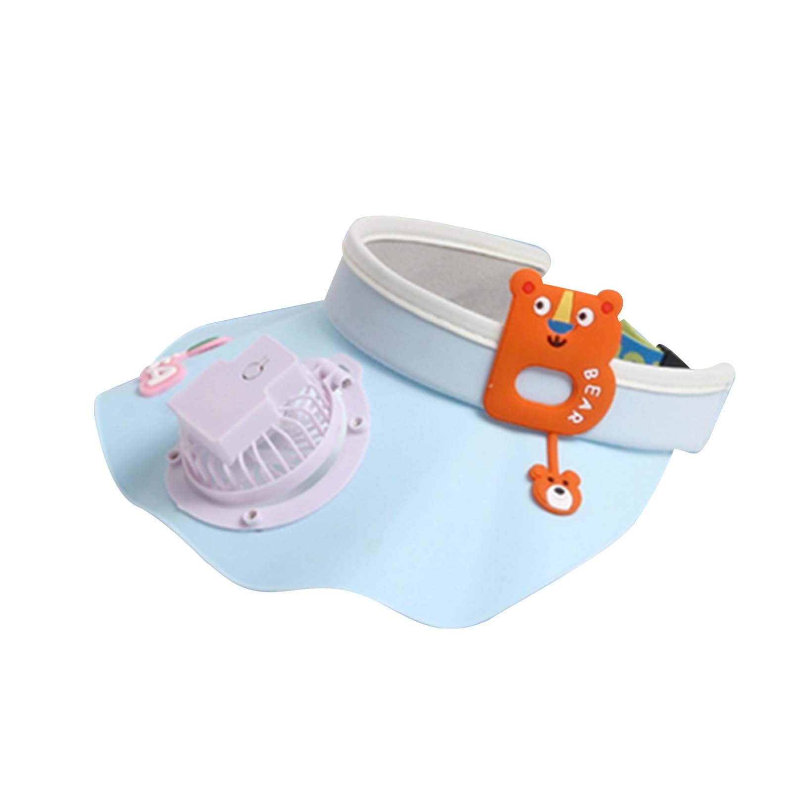 WZHXIN Fan,Summer Sun Visor Hat Usb Charging Big Eaves Outdoor Summer