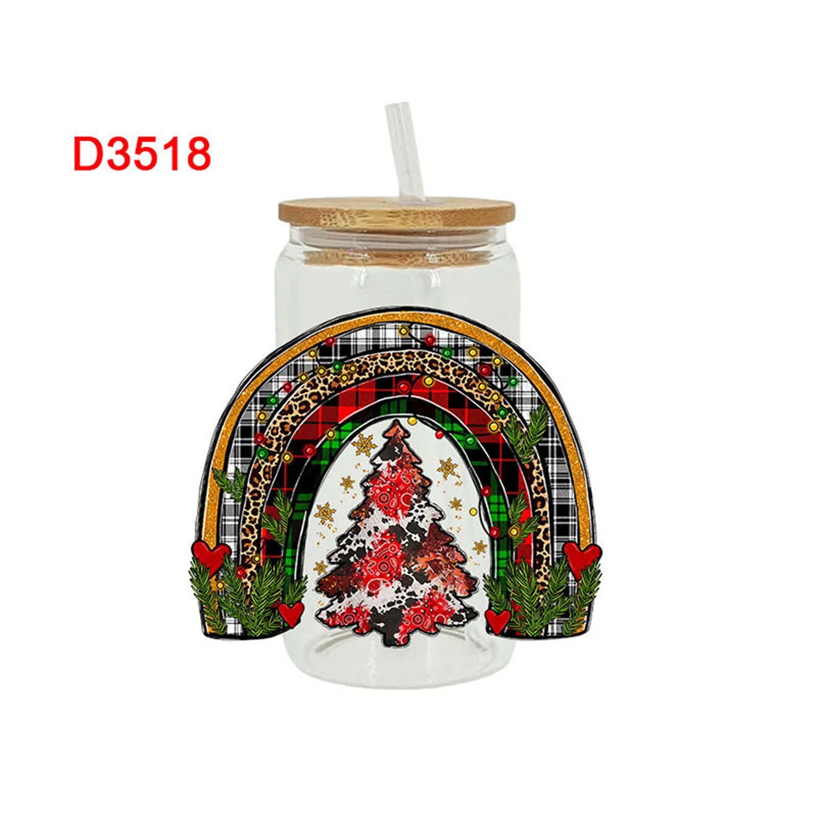 WZHXIN Stickers,Dtf Cup Wrap Transfer Stickers,Fall Leaves Decorative Sticker for Cups , Mugs