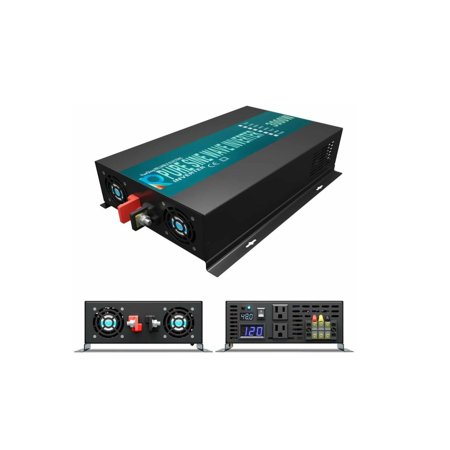 WZRELB Pure Sine Wave Inverter 48V - 120V DC to AC 3000W - 6000W Surge RV Solar