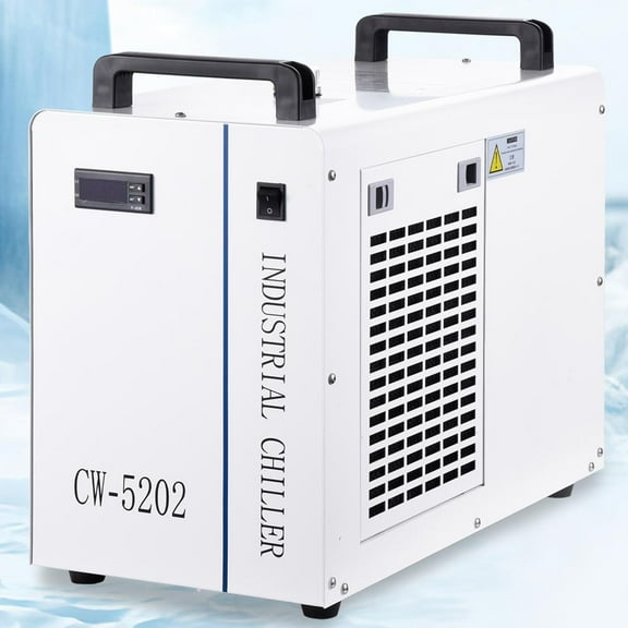 WZTO Aquarium Chiller 1.84gal Water Cooler Fish Tank Chiller Special Quiet Design Refrigeration Compressor for hydroponics Water weeds Jellyfish Coral Crystal Shrimp (1.84gal/7L)