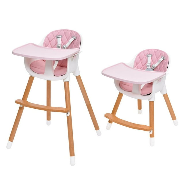 WZTO Baby Highchairs High Chair Adjustable Feeding Chair Convertible