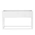 thumbnail image 1 of WZTO Rectangular Planter Box Outdoor Metal Garden Beds Multipurpose White Planter Boxes Fashionable Garden Beds for Yard Balcony Terrace fitting, 1 of 9