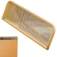thumbnail image 1 of WZTO Restaurant Low Partition Translucent Striped Glass Decorative Partitions Fence Table Top Separator Desk Partitions Low Fence for Restaurant Desk nearby, 1 of 9