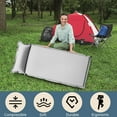 WZTO Single Air Mattress with Pump Inflatable Single Mattress Camping
