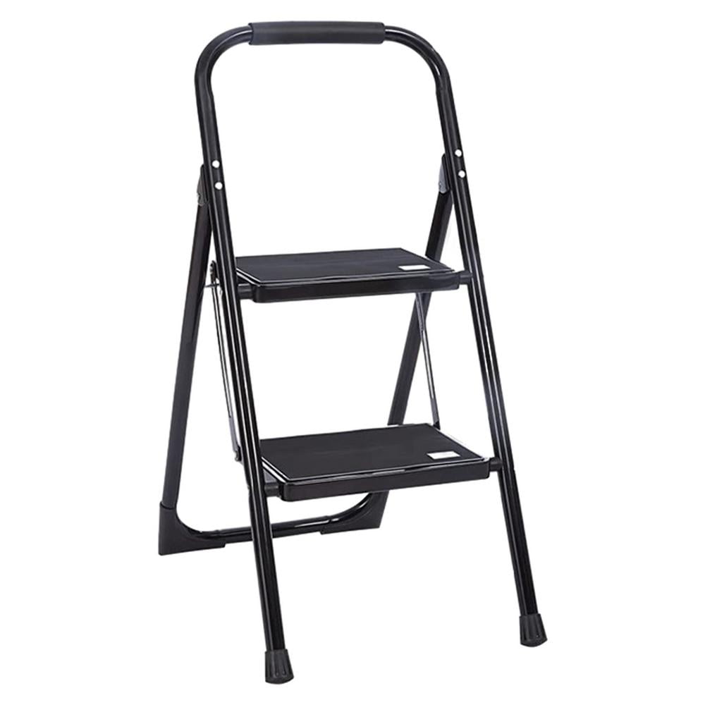 Step Ladders With Hand Rails Lockable WZTO Step Stool Ladder | 2-Steps Ladder Stool with Handrails ...