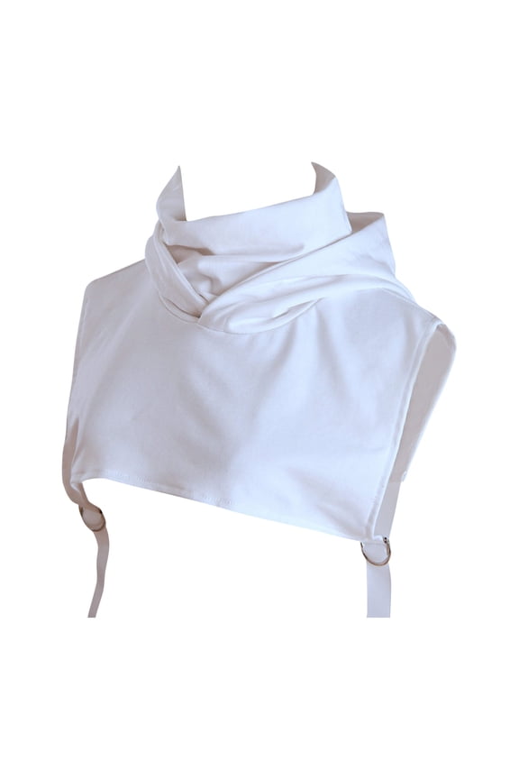 Detachable Hooded Sweatshirt Collar Fake Hoodie Collar Unisex Layering Accessory One Size 256g