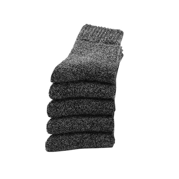 WZXFASHION Multipack Solid Color Crew Socks, Basic Everyday Ankle Socks, Value Pack of Casual Cotton Socks BlackOne Size