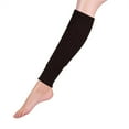 thumbnail image 1 of WZXFASHION Neon Bright Knit Leg Warmers, Chunky Yarn Boot Socks, Stackable Foot and Ankle Sleeves for a Pop of Color BrownOne Size, 1 of 3