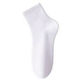 thumbnail image 1 of WZXFASHION Seamless Toe Cotton Mid Calf Socks, Breathable Summer Crew Socks, Comfortable No Show Sock Liner PurpleOne Size, 1 of 3