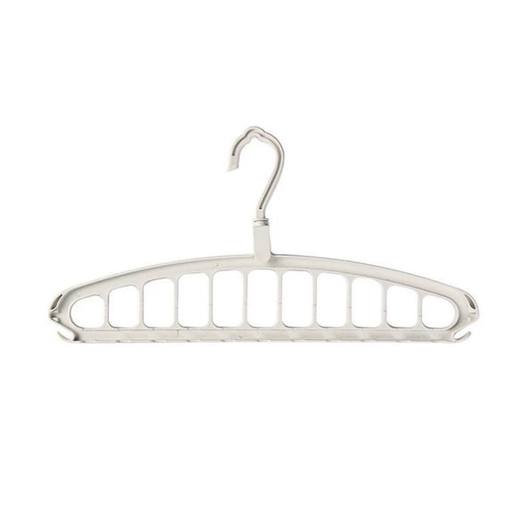 WZXPWT 11-Hole Clothes Hanger, Multifunctional Wardrobe Organizer, Space-Saving Closet Rack for Bedroom and Dormitory Use