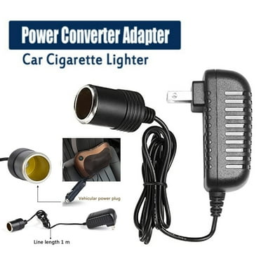 WZXPWT 12V 2A Universal Car Charger Adapter: AC to DC Power Converter for Home Use with LED Indicator