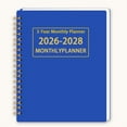 thumbnail image 1 of WZXPWT 3-Year Monthly Planner, Versatile Undated Organizer for 2026-2028, Stylish Calendar for Long-Term Goal Tracking, Compact Appointment Notepad for Professionals and Students, 1 of 3