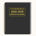 thumbnail image 1 of WZXPWT 3-Year Monthly Planner, Versatile Undated Organizer for 2026-2028, Stylish Calendar for Long-Term Goal Tracking, Compact Appointment Notepad for Professionals and Students, 1 of 3