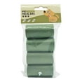 thumbnail image 1 of WZXPWT 4PCS Biodegradable Dog Poop Bags, Durable Double Layer Pet Waste Bags, Eco-Friendly Corn Starch Poo Bags, Odor Control Bio Enzyme Degradable Trash Bags, 1 of 4