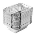 thumbnail image 1 of WZXPWT 50pcs Aluminum Baking Pans, Disposable Foil Baking Trays, Heavy-Duty Rectangular Bakeware, Eco-Friendly Cooking Containers for Cakes, Bread, and More, 1 of 5
