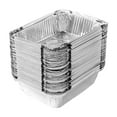 thumbnail image 1 of WZXPWT 50pcs Aluminum Baking Pans, Disposable Foil Baking Trays, Heavy-Duty Rectangular Bakeware, Eco-Friendly Cooking Containers for Cakes, Bread, and More, 1 of 5