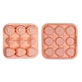 thumbnail image 1 of WZXPWT 9-Cavity Rose Heart Ice Mold, Food Grade Silicone Rose Tray, Easily Release Cube Maker for Cocktails and Cold Brews, 1 of 6