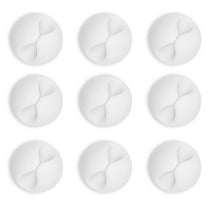 WZXPWT 9PCS Cord Organizer Clips, Cable Management Holders, Desk Charger Wire Clips, Adhesive Cable Management Tools