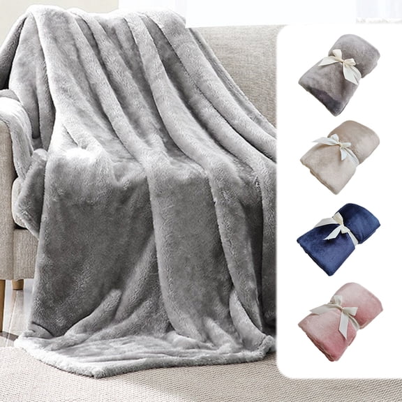 WZXPWT All-Season Flannel Blanket, 28"x39" Compact Polyester Throw for Car/Home/Pet Use - Machine-Washable Cozy Throw with Non-Pilling Fabric & Gift-Ready Packaging(Pink)