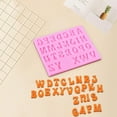 thumbnail image 1 of WZXPWT Alphanumeric Mould, DIY Baking Chocolate Mold for Custom Treats, Flexible Cake Decoration Mold, English Letter and Number Baking Tool, 1 of 6