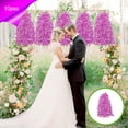 thumbnail image 1 of WZXPWT Artificial Lilacs, Plastic Maple Leaves, Realistic Ceiling Vines Strings, Wedding Decorative Flowers for Home Office Arch Decor, 1 of 6