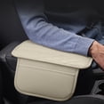 thumbnail image 1 of WZXPWT Automotive Armrest Mat, Car Elbow Support Pad, Central Console Cushion, Leather Armrest Box Cover, 1 of 6