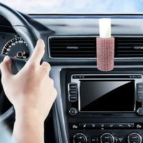 WZXPWT Car Lipstick Holder, Drill-Free Makeup Organizer, Compact Vanity Tray, Multi-Purpose Car and Desk Accessory Storage