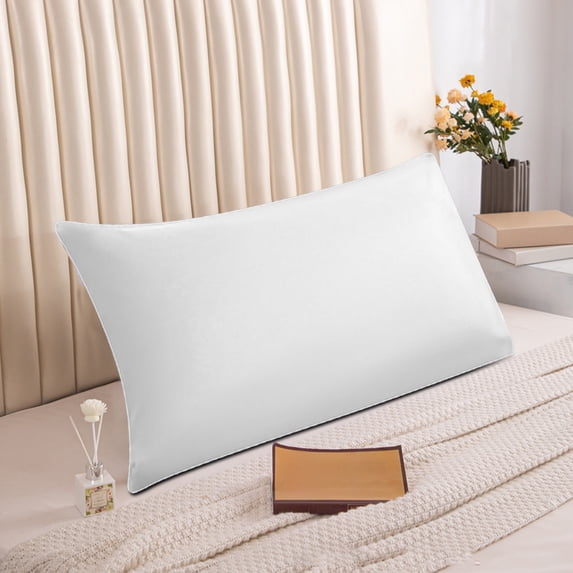 WZXPWT Chilling Body Pillowcase, Cooling Sleep Pillow Cover, Breathable Velvet Soft All-Season Pillow Sleeve (19x29in)