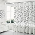 thumbnail image 1 of WZXPWT Cobble Pattern Shower Curtain, 70"x70" Bathroom Decorative Shower Curtain, Waterproof Polyester Shower Curtain, Modern Design Shower Curtain, 1 of 7