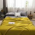 thumbnail image 1 of WZXPWT Cotton Bed Blanket Twin, 60"x80" Lightweight Thermal Blanket, Breathable Soft Comfortable Bed Throw, All Season Cozy Blanket, Year-Round Warmth, 1 of 6